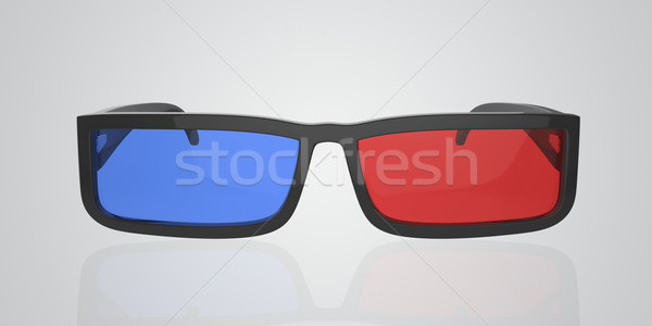 3d glasses Stock photo © magraphics