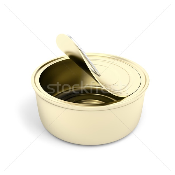 Empty pate can Stock photo © magraphics