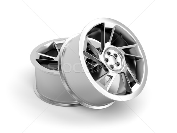 Alliage voiture Auto pneu pneumatique disque [[stock_photo]] © magraphics