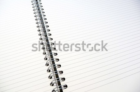 White lined notepad Stock photo © magraphics