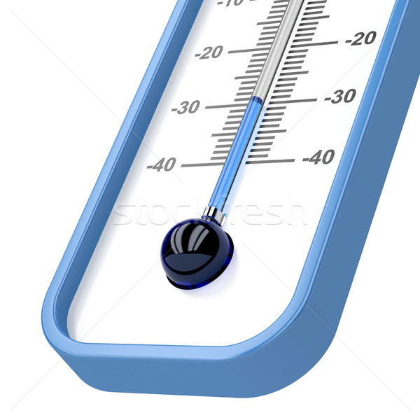 Close-up of mercury thermometer Stock photo © magraphics