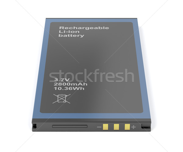 Rechargeable Li-ion battery Stock photo © magraphics