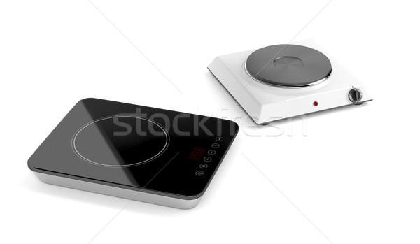 Hot plate and induction cooktop Stock photo © magraphics