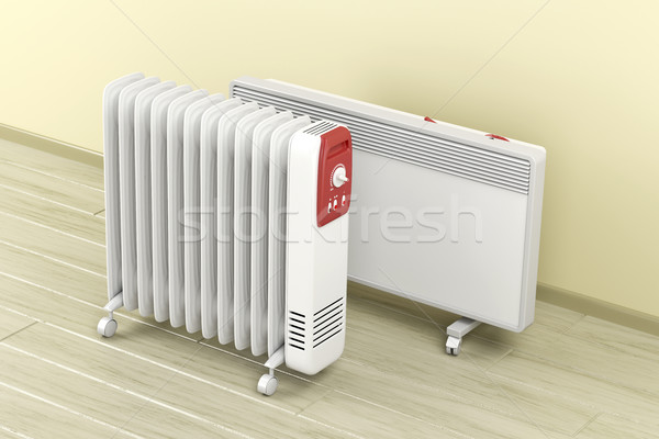 Oil-filled and convection heaters  Stock photo © magraphics