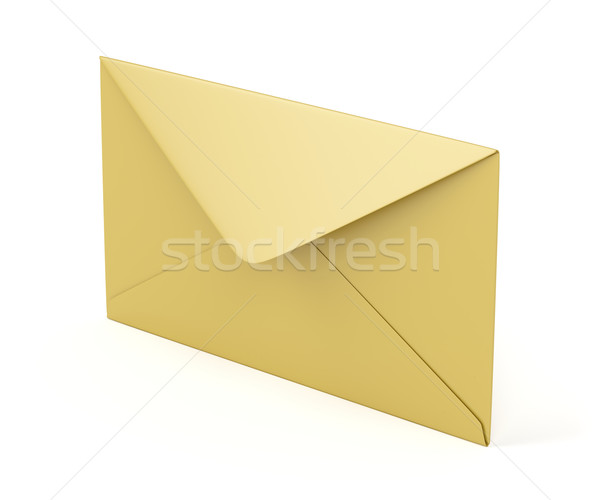 Kopercie otwarte biały mail list komunikacji Zdjęcia stock © magraphics