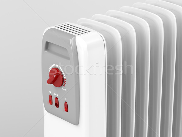 Electric oil heater Stock photo © magraphics