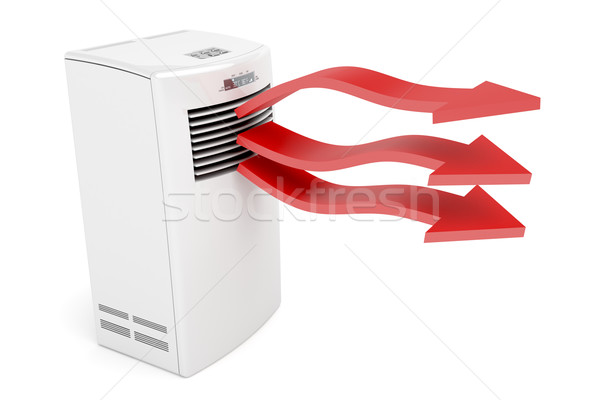 Air conditioner blowing hot air Stock photo © magraphics