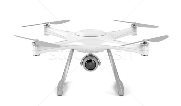 Drone on white background  Stock photo © magraphics