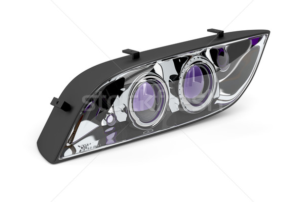 Scheinwerfer Xenon weiß Auto Licht auto Stock foto © magraphics