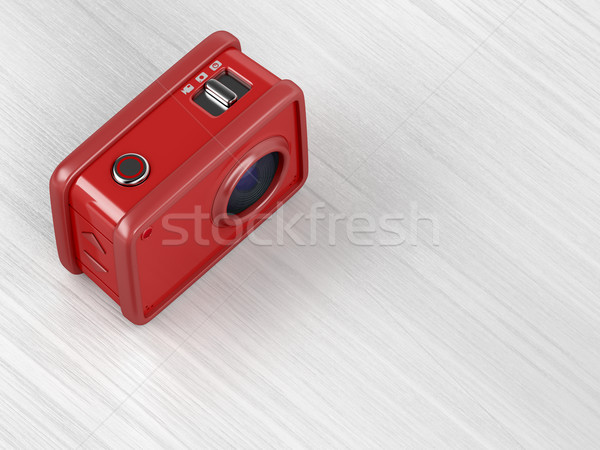 Red action camera Stock photo © magraphics