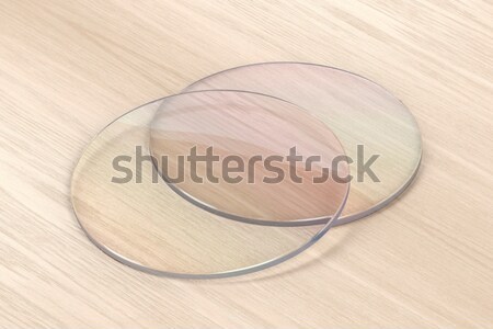 Pair of eyeglasses lens Stock photo © magraphics