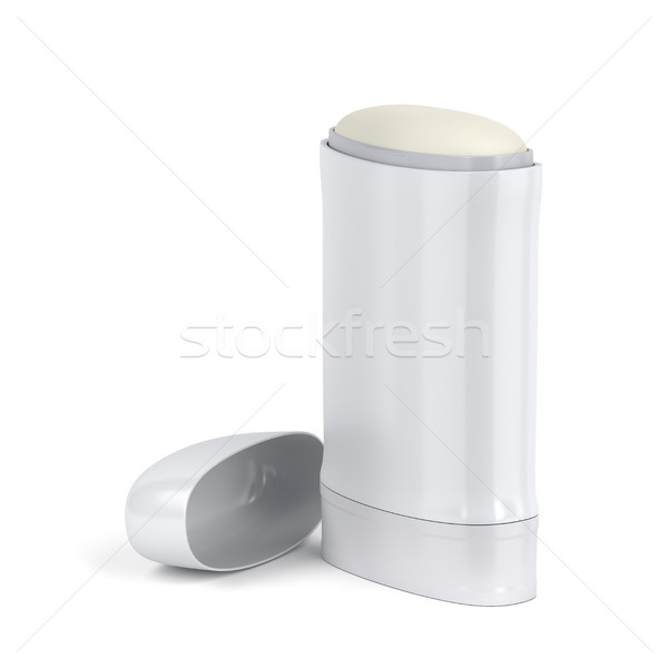 Dezodor fehér bot kozmetikai termék izolált Stock fotó © magraphics