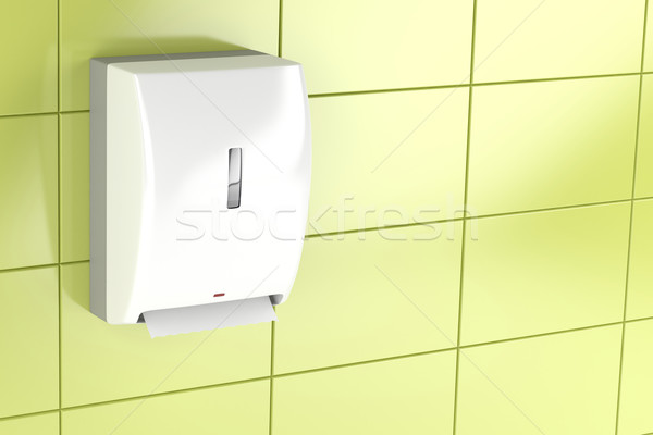 Paper towel dispenser Stock photo © magraphics
