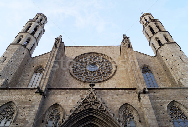 Santa Maria del Mar Stock photo © magraphics