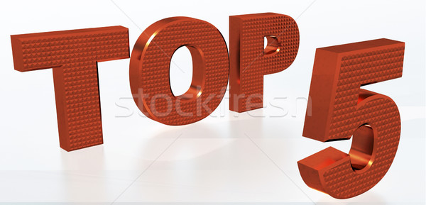 Top 5 Stock photo © magraphics