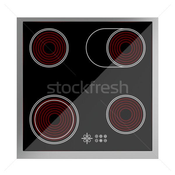 Ceramic cooktop Stock photo © magraphics