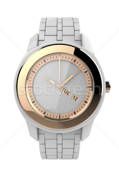 Witte keramische roze goud communie Stockfoto © magraphics