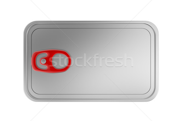 Top view of sardine can Stock photo © magraphics