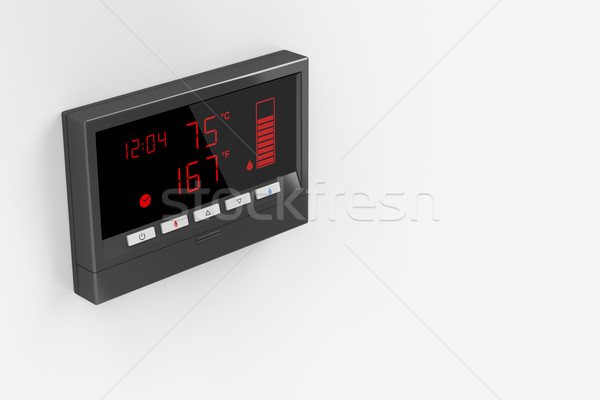 Water heater control panel Stock photo © magraphics
