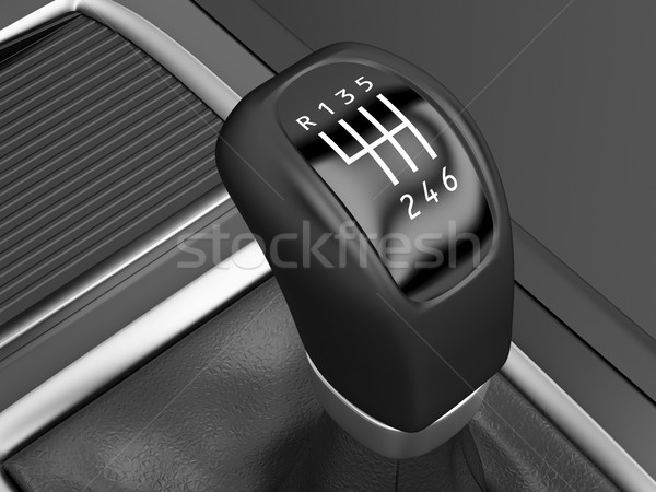 Gear stick Stock photo © magraphics