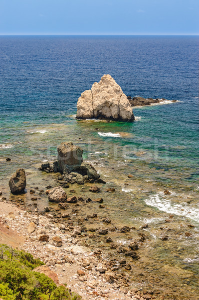 Mar costa paisaje playa belleza Foto stock © mahout