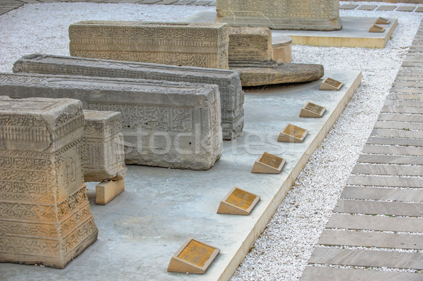 Lapidarium in old city, Baku, Azerbaijan Stock photo © mahout