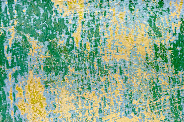 Stock photo: Grunge texture with scratched paint