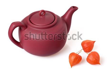 Ceramic teapot Stock photo © mahout