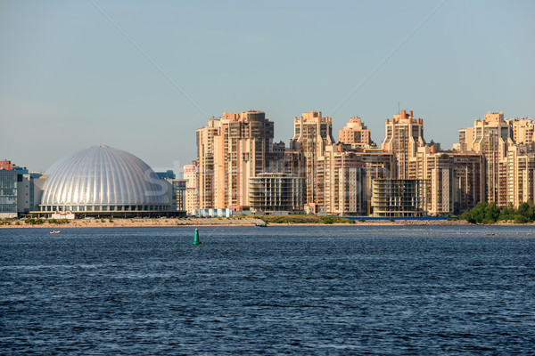 Residential district in St. Petersburg Stock photo © mahout