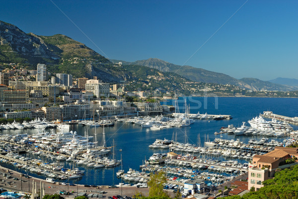 Marina of Monte Carlo in Monaco Stock photo © mahout