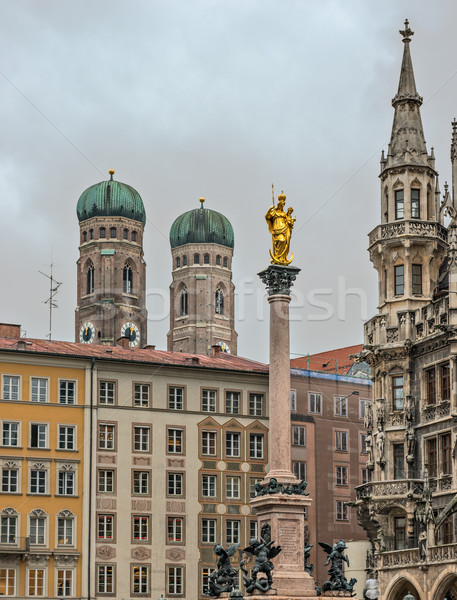 Central square in Munich Stock photo © mahout