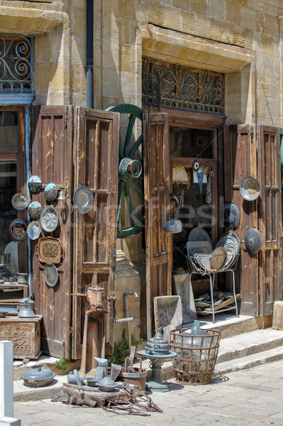 Antique magasin nord Chypre rue [[stock_photo]] © mahout