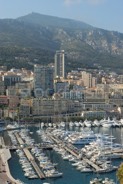 Marina of Monte Carlo in Monaco Stock photo © mahout