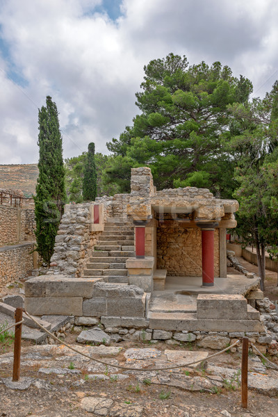 Knossos palace on Crete, Greece Stock photo © mahout