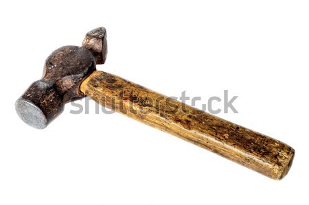 Vintage hammer isolated on white Stock photo © mahout