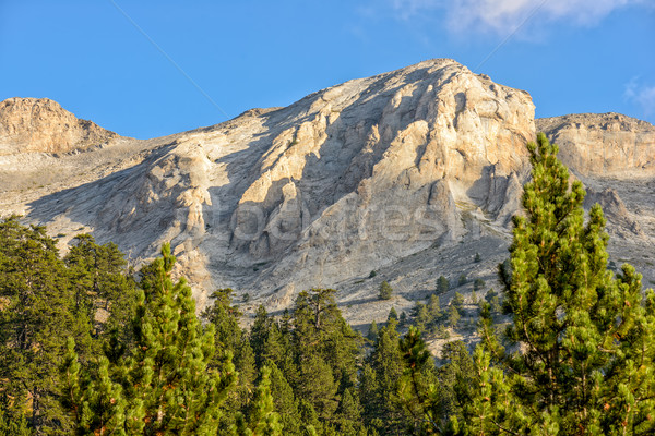Munte Grecia trekking natură vară albastru Imagine de stoc © mahout