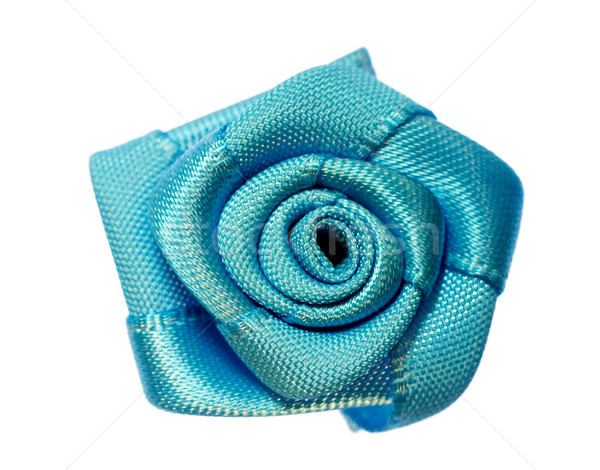 цветок ткань синий цвета изолированный белый Сток-фото © maisicon