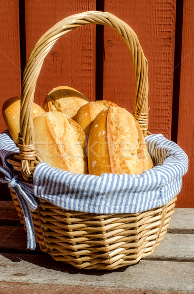 Crispy French baguettes Stock photo © maisicon