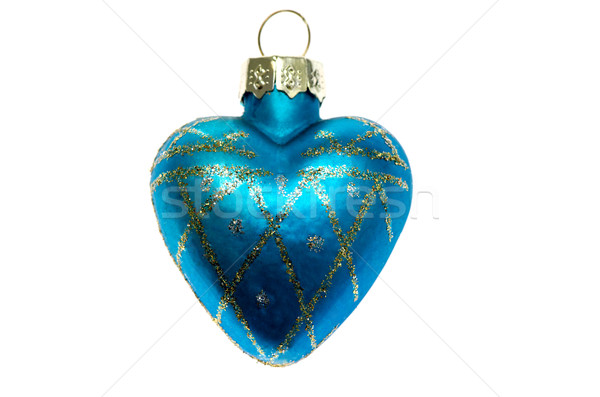 Christmas Toy Blue Heart Stock Photo C Andrey Bodrov Maisicon 2381701 Stockfresh