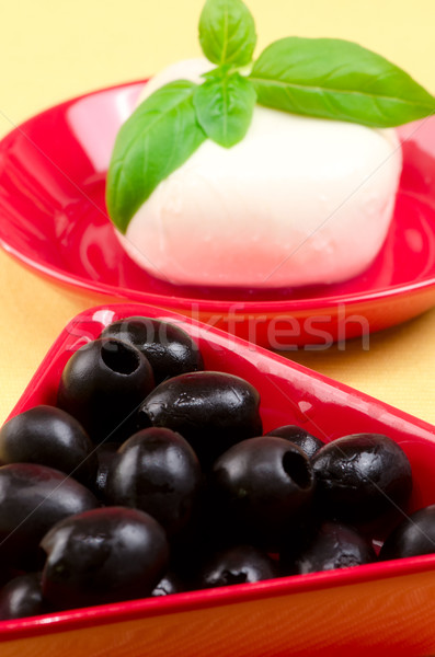 Italian mozzarella. Stock photo © maisicon
