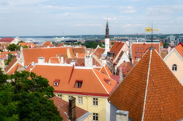 Old Town of Tallinn Stock photo © maisicon