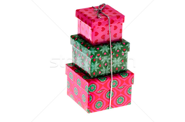 Beautiful gift boxes. Stock photo © maisicon