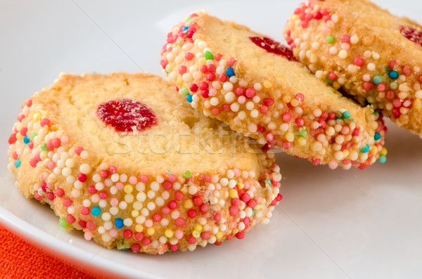 French multi-colored biscuits. Stock photo © maisicon