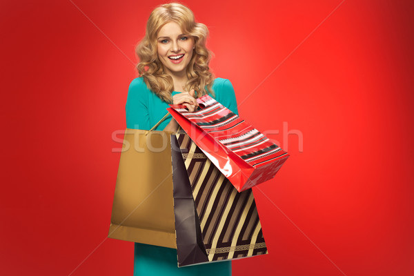 Séduisant couple sourire [[stock_photo]] © majdansky