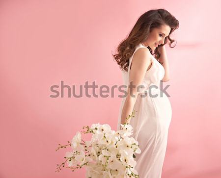 Portrait of a beuatiful and elegant woman Stock photo © majdansky