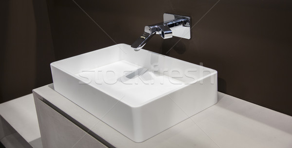 Washbasin in the bathroom Stock photo © maknt