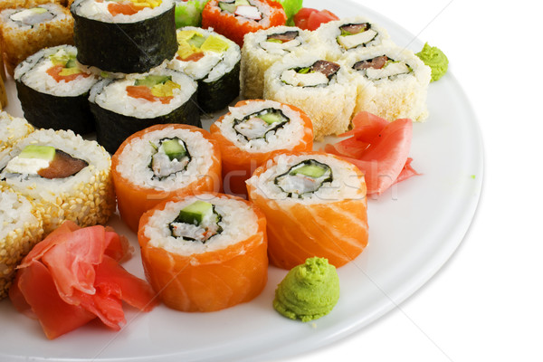 Stockfoto: Sushi · foto · vis · zee · restaurant