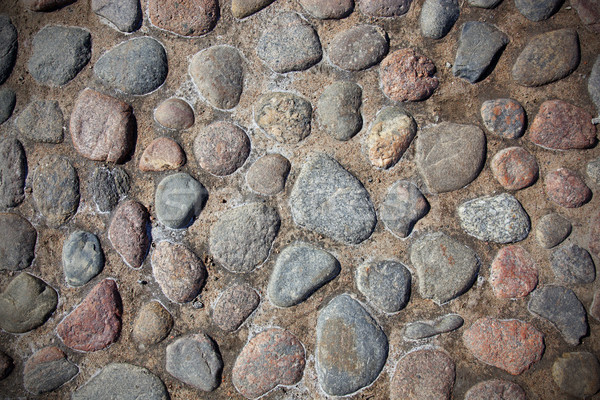 Textura rio pedras foto abstrato padrão Foto stock © maknt