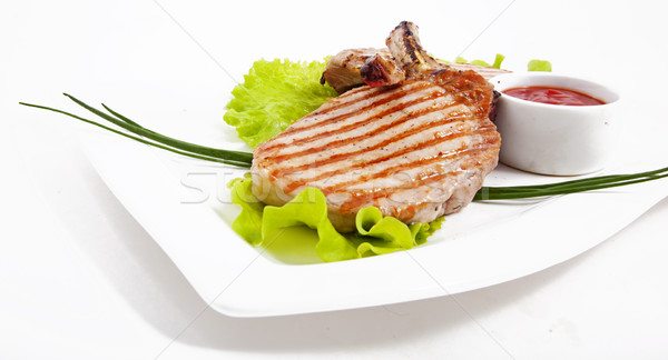 肉 野菜 写真 食品 ステーキ ランチ ストックフォト © maknt
