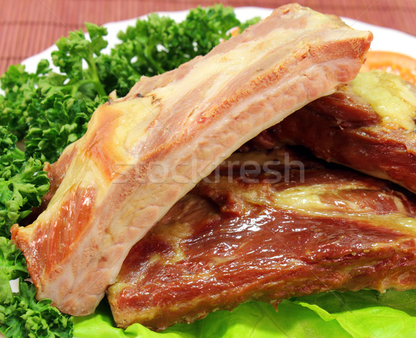 Smoked ribs  Stock photo © Makse